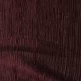 Maroon Textured Crepe, Polyester — photo 2