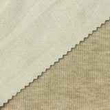 Viscose Polyester Blend Stretch Rib Knit Fabric, 280 gsm, 185 cm — Khaki — photo 2