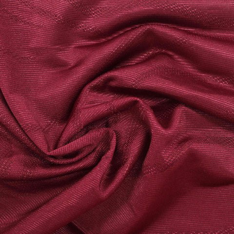 Red Tone-on-Tone Jacquard