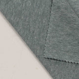 Heathered Grey-Green Marl Jersey Knit, Poly-Cotton — photo 2