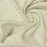 Light Cream Flecks Jersey Knit, Cotton — photo 2