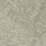 Light Grey Marl Rib Knit, Poly-Viscose — photo 2