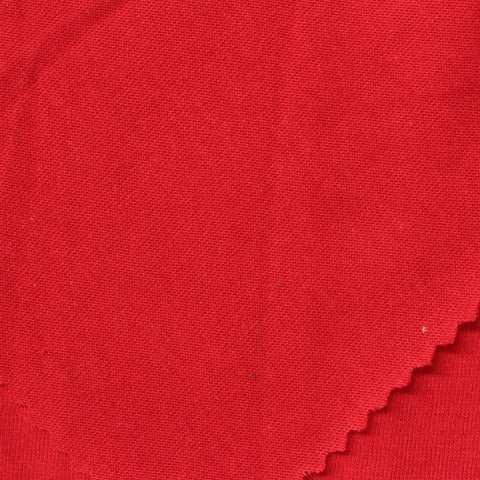 100% Cotton Jersey Knit Fabric, 134 gsm, 166 cm — Red