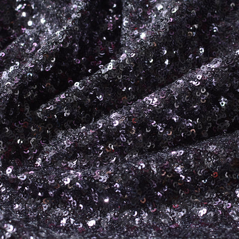 100% Polyester Knit Fabric, 132 cm — Purple