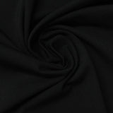 Nylon Stretch Knit Fabric, 160 gsm, 155 cm — Black — photo 2