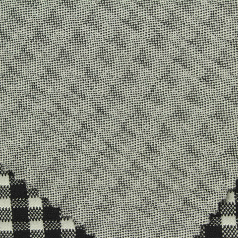 Black Check Jacquard, Nylon