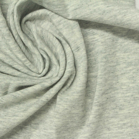 Light Grey Marl Jersey Knit, Poly-Cotton, 160 gsm, 175 cm