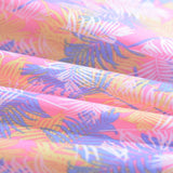 Pink Palm Chiffon, Polyester — photo 2