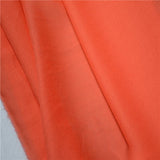 100% Viscose Linen-Look Fabric, 75 gsm — Red — photo 2
