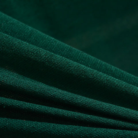 Polyester Viscose Jersey Knit Fabric, 120 gsm, 155 cm — Green