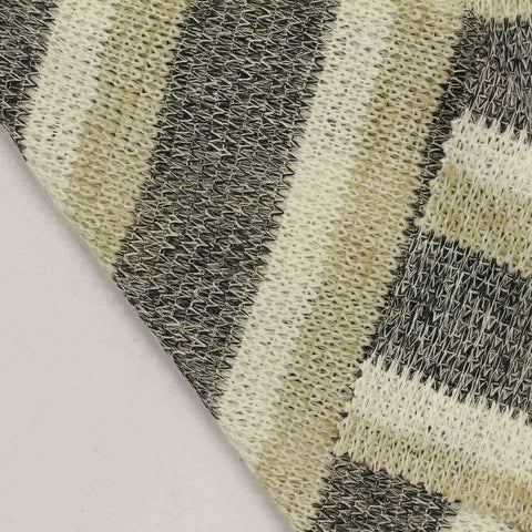 Viscose Polyester Chunky Knit Fabric, 187 gsm, 184 cm — Beige, ref EF-211533