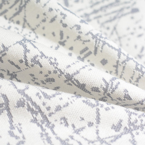 Light Grey Abstract Jacquard, Acrylic-Poly, 360 gsm, 170 cm, ref EF-5539