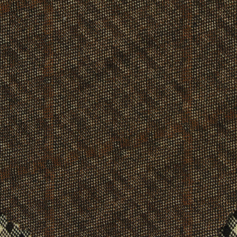 Cream Argyle Jacquard, Poly-Viscose