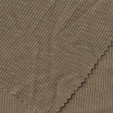 Slub Polyester Viscose Rib Knit Fabric, 160 gsm — Khaki — photo 2