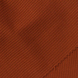 Rust Textured Waffle Knit, Poly-Viscose — photo 2