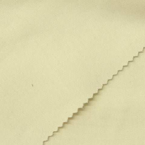 Viscose Polyester Stretch Scuba Knit Fabric, 340 gsm, 170 cm — Yellow