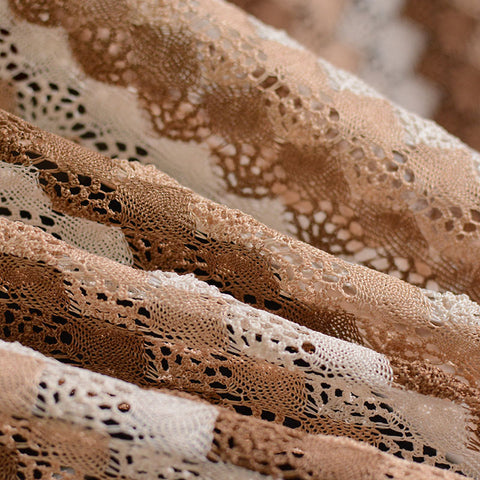 Cream Diamond Jacquard, Polyester, 150 gsm