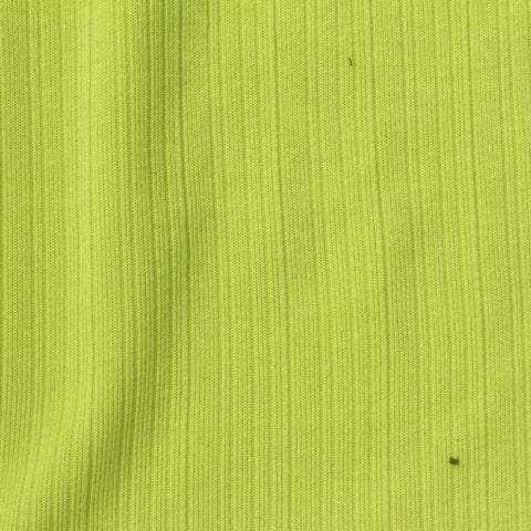Polyester Stretch Rib Knit Fabric, 270 gsm, 159 cm — Green