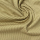 100% Polyester Corduroy Fabric, 290 gsm, 150 cm — Beige — photo 2