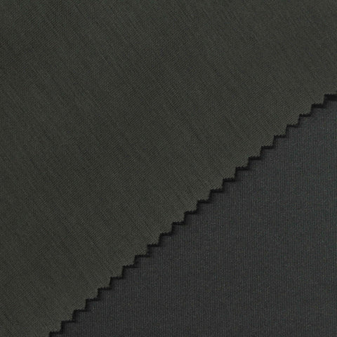 Polyester Modal Stretch Scuba Knit Fabric, 400 gsm, 160 cm — Grey