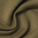 Brushed Cotton Polyester French Terry Fabric, 260 gsm, 157 cm — Khaki — photo 2