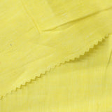 Linen Tencel Lyocell Woven Fabric, 116 gsm — Yellow — photo 2