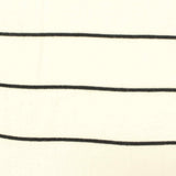 Black Diagonal-Stripe Jersey Knit — photo 2