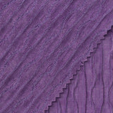Purple Tone-on-Tone Crepe, Poly-Cotton — photo 2