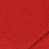 Jacquard Polyester Cotton Stretch Knit Fabric, 430 gsm, 165 cm — Red — photo 2