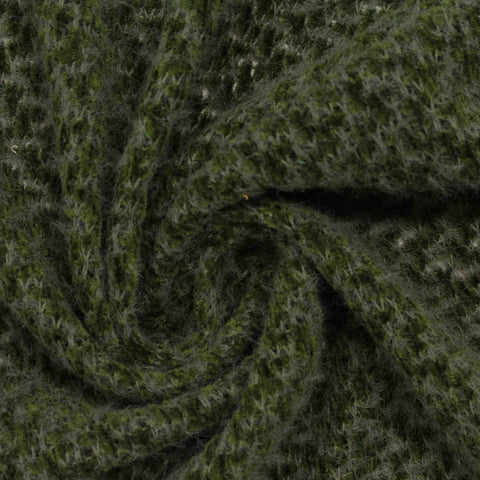 Dark Green Marl Chenille, Poly-Nylon