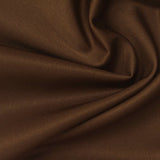 Polyester Stretch Twill Fabric, 140 gsm, 150 cm — Brown — photo 2