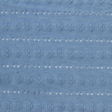 Blue Floral Jersey Knit, Poly-Viscose — photo 2