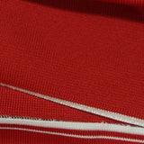 100% Polyester Knit Fabric, 560 gsm — Red — photo 2