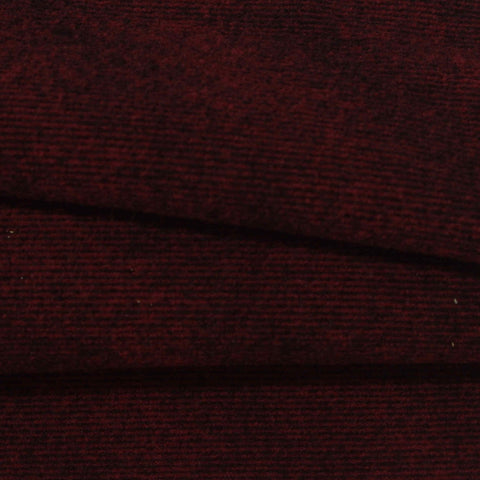 Dark Red Heathered-Marl Fleece, Polyester