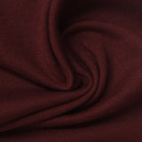Polyester Cotton French Terry Fabric, 240 gsm, 170 cm — Red — photo 2