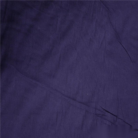 100% Cotton Poplin Fabric, 155 gsm — Navy