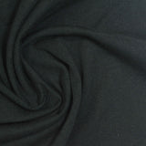 100% Cotton Jersey Knit Fabric, 145 gsm, 158 cm — Black — photo 2