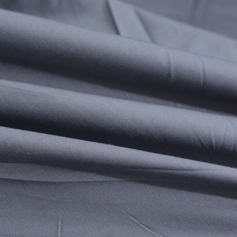 Polyester Cotton Poplin Fabric, 140 gsm, 147 cm — Blue