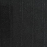 Black Vertical-Stripe Rib Knit, Viscose-Poly — photo 2