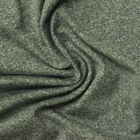 Polyester Stretch Jersey Knit Fabric, 180 gsm, 158 cm — Green