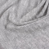 Grey Marl Jersey Knit, Viscose-Poly — photo 2