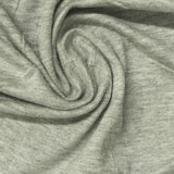 Light Grey Marl Jersey Knit, Viscose — photo 2