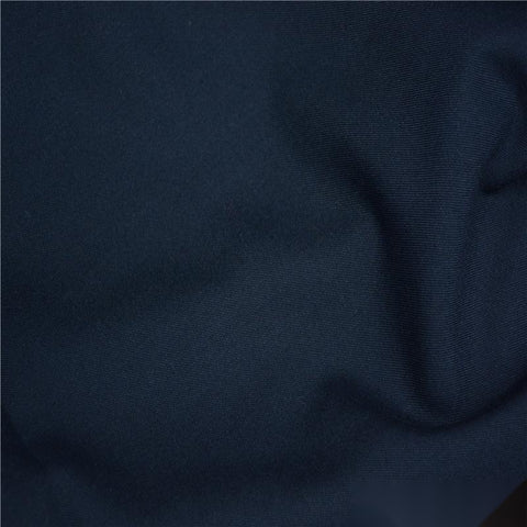 Polyester Viscose Woven Fabric, 185 gsm — Navy