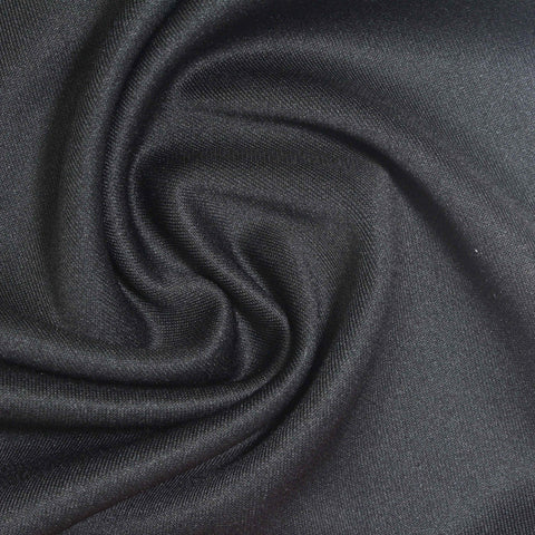 Dark Grey Marl Scuba Knit, Poly-Viscose, 263 gsm