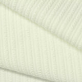 White Textured-Line Rib Knit — photo 2