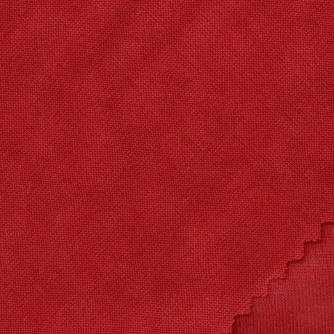 Polyester Viscose Knit Fabric, 125 gsm, 145 cm — Red
