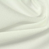 Polyester Stretch Mesh Fabric, 270 gsm, 155 cm — White — photo 2