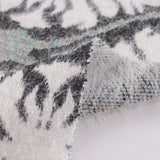 White Iridescent-Line Jacquard, Nylon-Poly — photo 2