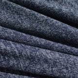 Dark Blue Marl Chunky Knit, Spandex — photo 2