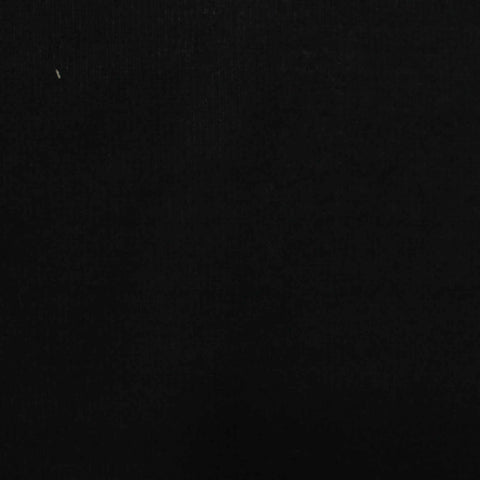 100% Polyester Ponte Knit Fabric, 245 gsm, 155 cm — Black